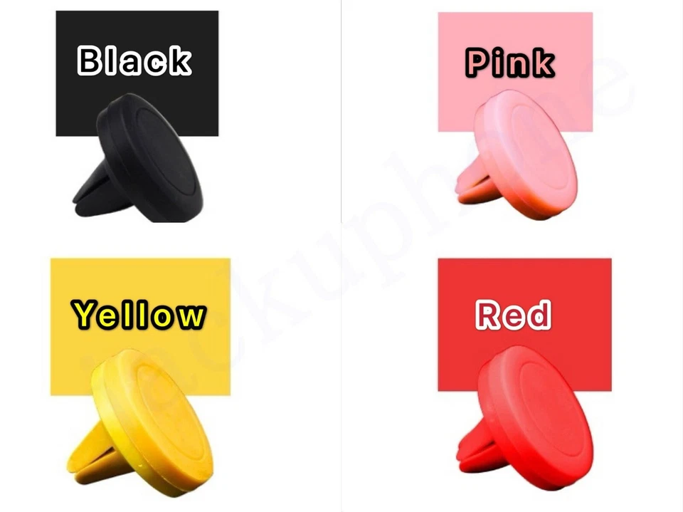 Magnetic Mount Car Air Vent Dashboard Cell Phone Holder for iPhone X 7 8 Samsung - Image 2 of 3