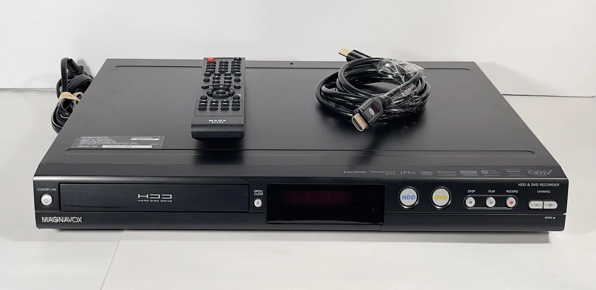 Magnavox MDR533H HDD and DVD RECORDER with digital tuner and hard drive
