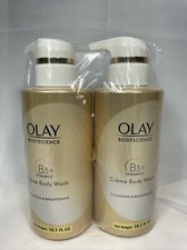 Olay Bodyscience Body Wash Cleansing Brightening Creme Niacinamide B3 Vitamin C