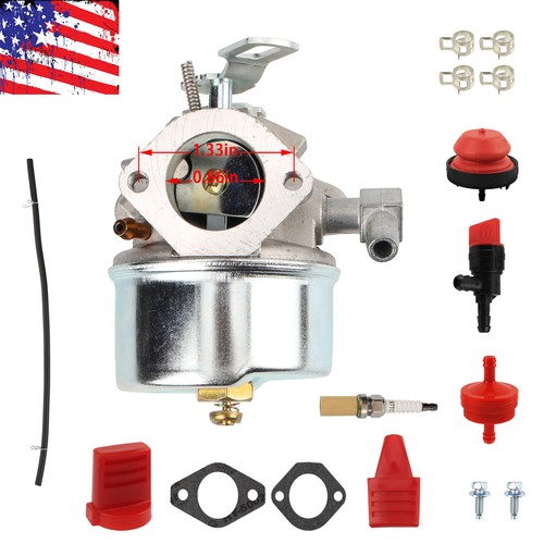 632117 Carburetor Carb for Tecumseh Engine H3545503N H3545503P USPS