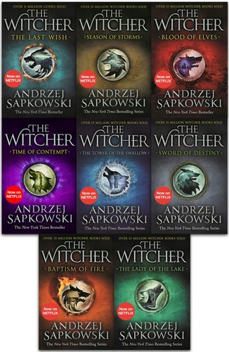 Buy Andrzej Sapkowski Witcher Series Collection 8 Books Set Season Of Storms New Pb Online In Indonesia 114028512652
