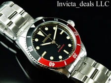 RARE NEW Invicta 40mm Men's 1953 PRO DIVER AUTOMATIC NH35A BLACK DIAL SS Watch