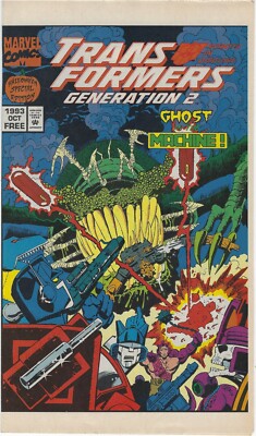 TRANSFORMERS GENERATION 2 HALLOWEEN SPECIAL EDITION 1 1993 GIVEAWAY PROMO VFNM