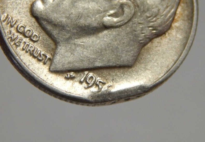 7 Silver Dimes 19031964 Mint Error Clip, Cud Spots, Lamination