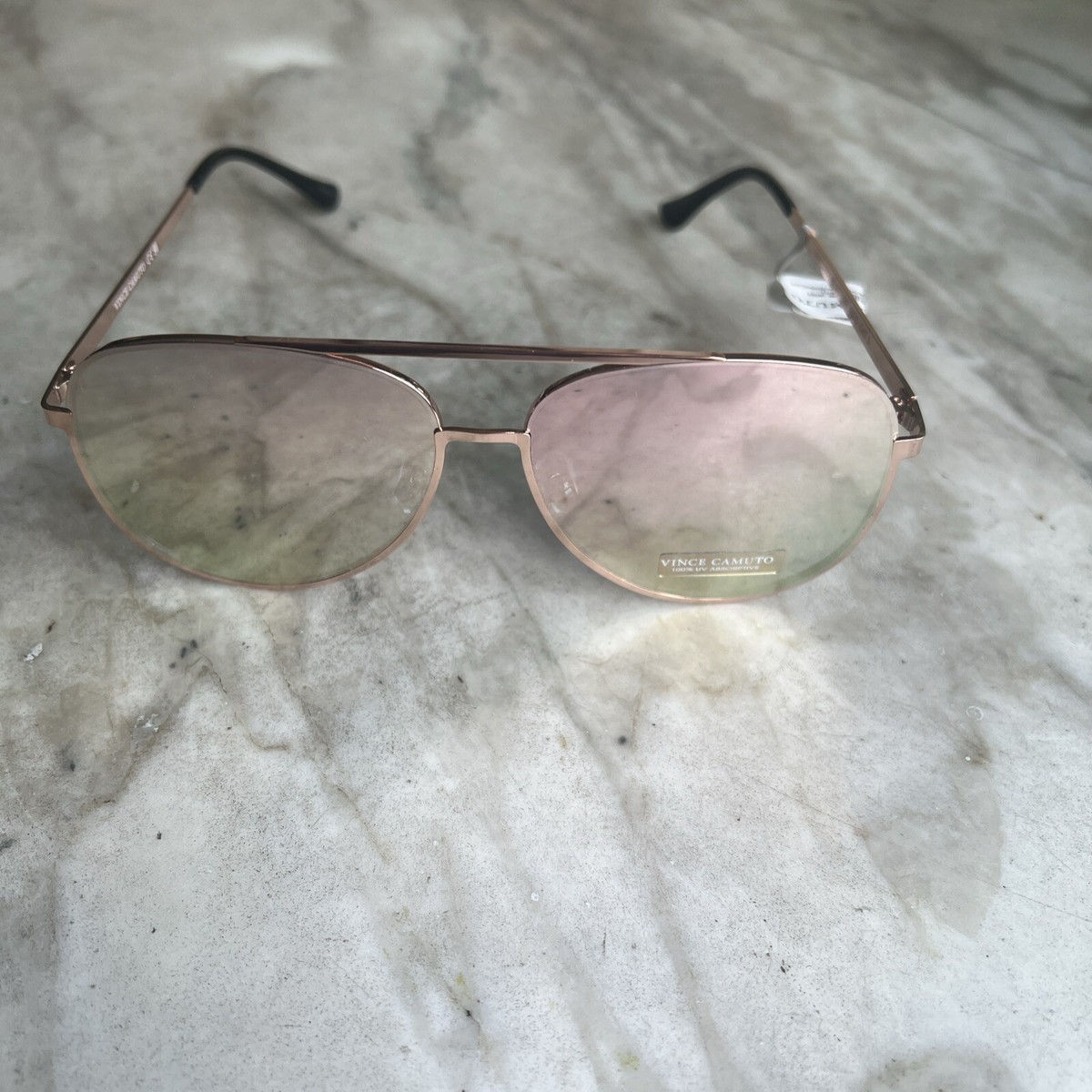 Vince Camuto VC1187 Gold Aviator Sunglasses NWT | eBay display picture 2