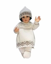 Trajecito Tejidos NI O DIos NUEZ Lineas CAFES Baby Jesus Clothing