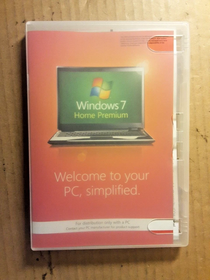 Microsoft Windows 7 Home Premium, 64-Bit OEM software - Image 4 of 4