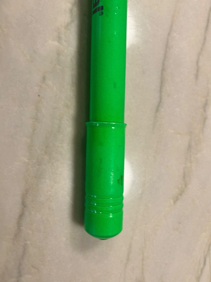 Vintage MT. Bomba de estrutura fluorescente verde neon zefal - Imagem 3 de 4