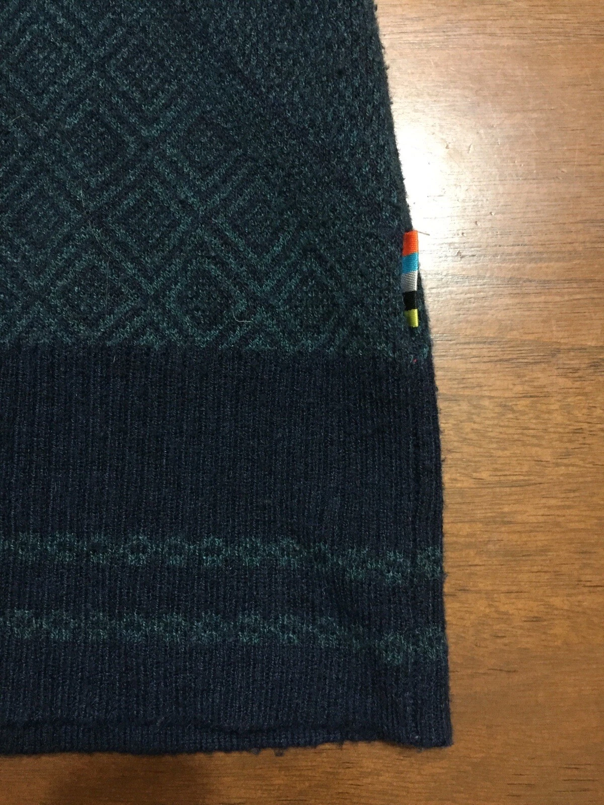 smartwool wool 1/4 zip red sweater