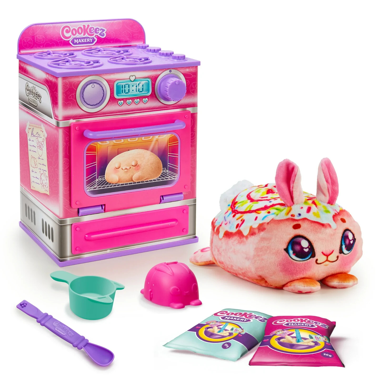 Cookeez Makery Cinnamon Treatz Pink Oven Scented Styles Vary Ages 5+ New Play