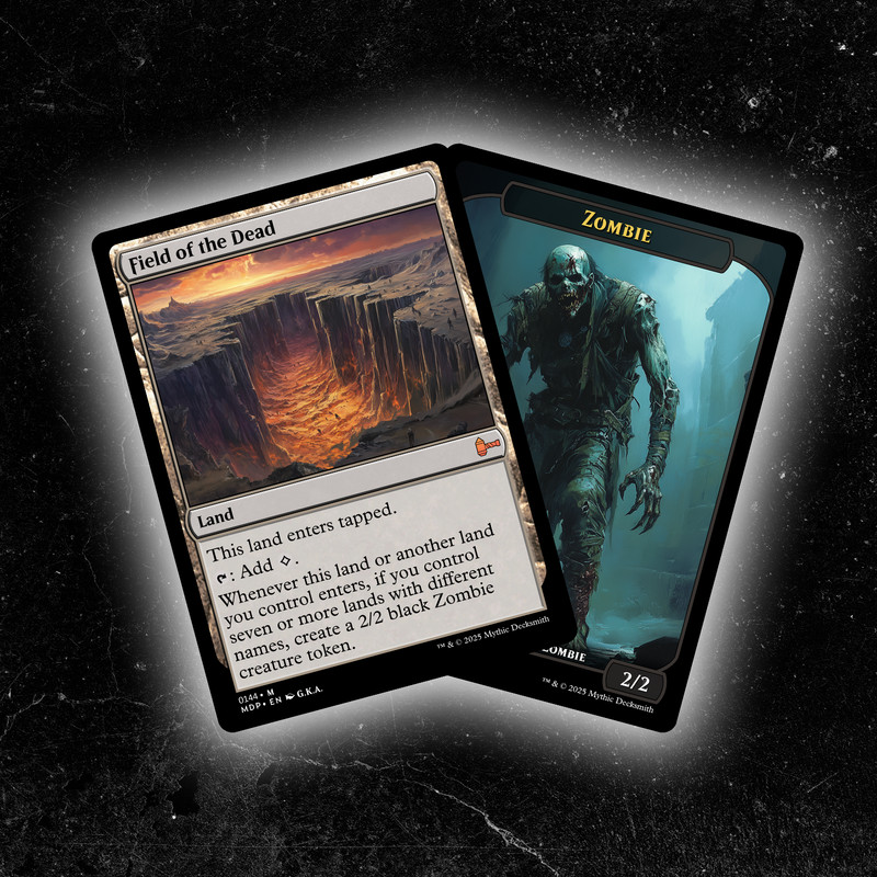 Field of the Dead - Custom Magic: The Gathering Card - High-Quality