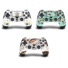 OFFICIAL CAT COQUILLETTE ART MIX VINYL SKIN DECAL FOR DUALSHOCK 4 CONTROLLER