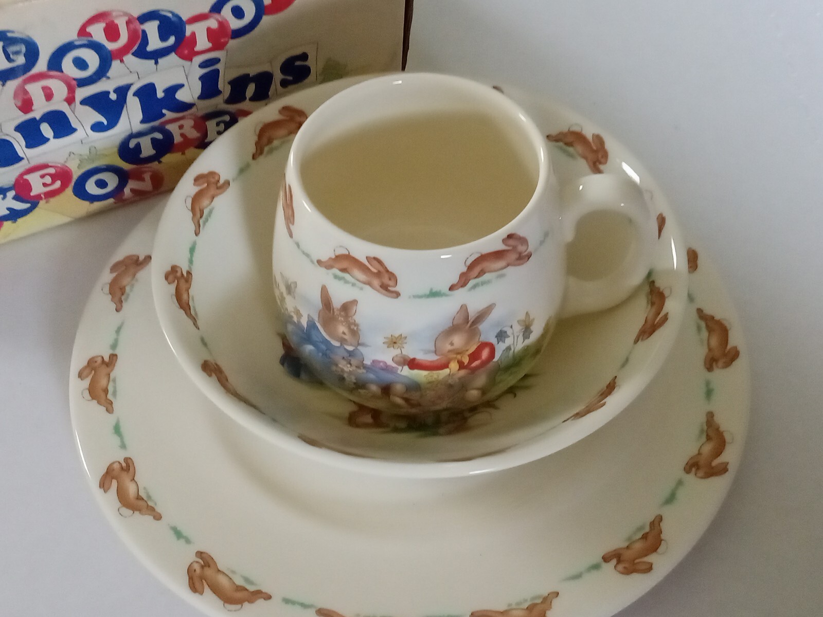 - Cereal Bowl, Mug &plate. 1976.