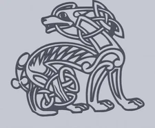 6 dxf g code file Herons with CELTIC ornamentcnc laser cut plasma router Nr.5357