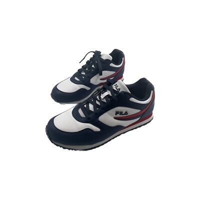 Blue Fila Tennis Shoes Fila Tennis Shoes Red White Blue Lace Up
