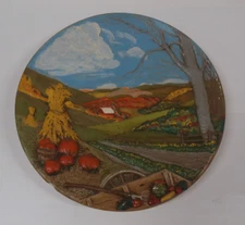 Vintage 1978 Byron Molds 13" Wall Hanging Decor Fall Autumn Season