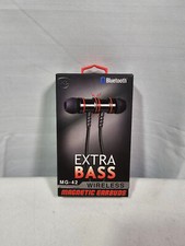Extra Bass MG-42 Wireless Magnetic Earbuds OPEN BOX