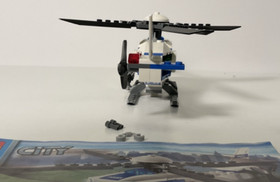 LEGO 7741 CITY: Police Helicopter 100% + Manual