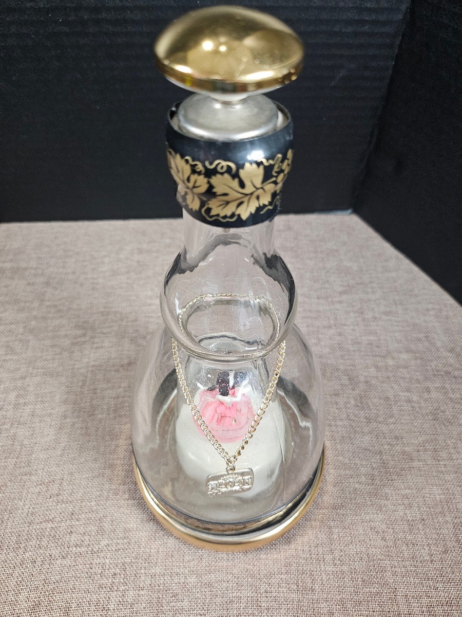 Rare Prince Musical Liquor Bottle Made In Japan Pair of Dancers