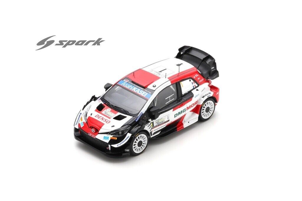 Toyota Yaris WRC Spark S6595 : revivez le sacre mondial d'Ogier à Monza 1/43