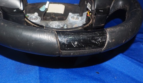 2014-2015 Kia Optima Steering Wheel Assembly Black Leather Genuine W/Controls - Picture 8 of 15