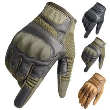 Tactical Gloves Knuckle Protection Touchscreen for Outdoor Army Training Driving