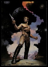 Comic Images Boris Fantasy Art Exotic Card # 55 Behind the Walls of Terra Space