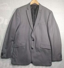 KENNETH COLE REACTION Men s Gray Two Button Sport Coat Suit Jacket Blazer 42 L