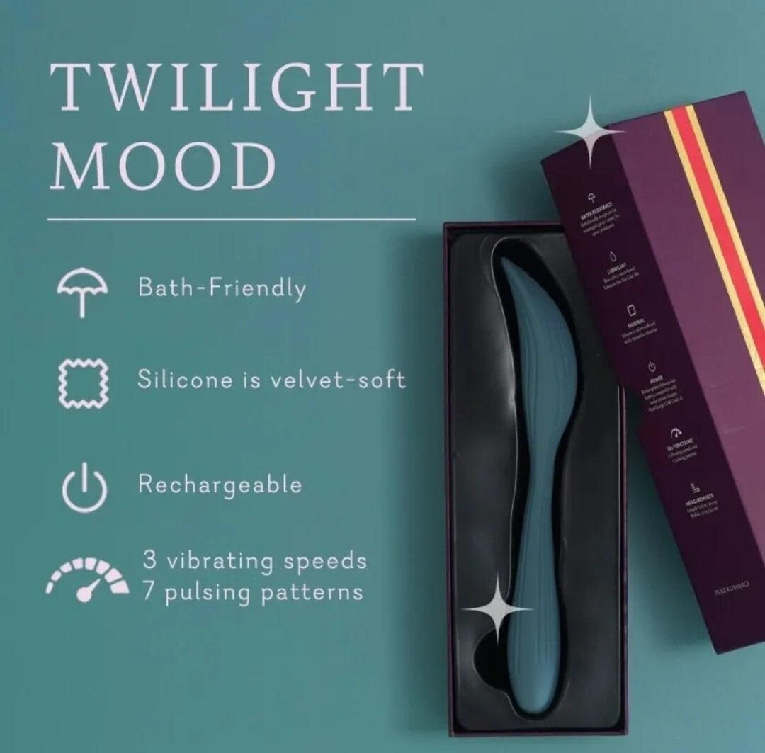 Twilight Mood / Bend The Rules- Pure Romance- Bendable Massager- new and  sealed! | eBay