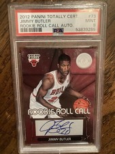 2012-13 Totally Certified - Rookie Roll Call Silver #73 Jimmy Butler (AU, RC)