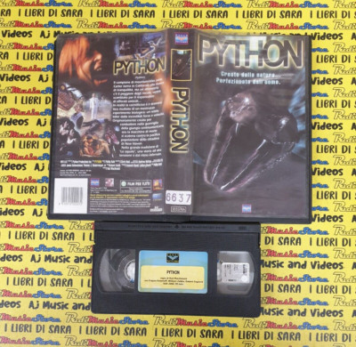 VHS film PYTHON 2000 frayne rosanoff william zabka EAGLE FOX 20537RA (F152)