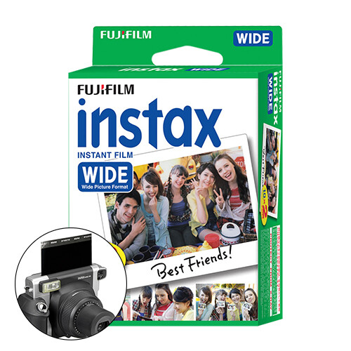 Fujifilm Instax Mini Wide Square Film Sheet Instant Film for Fuji