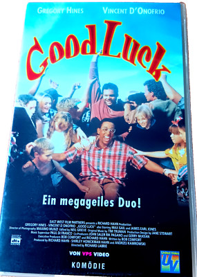 VHS Rarität GOOD LUCK- 2 voller Tatenkraft trotz Blind und Rollstuhl