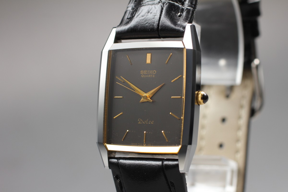 【美品】セイコー ドルチェ クォーツ【7321-5710】【稼働品】メンズ 箱付 Seiko Dolce quartz 7321-5710 – Long's Fine Watches