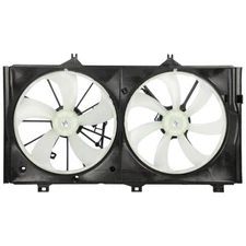 Radiator Condenser Cooling Fan Assembly For 2009-2015 Toyota Venza 3.5L 3456CC