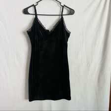 Eyelash Lace Bodycon Cami Slip Dress