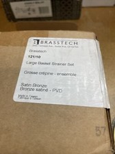 Brasstech 121/10 4-3/8" Brass Basket Strainer - Satin Bronze PVD