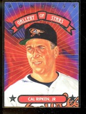 1993 DR TRIPLE PLAY GALLERY OF STARS #GS11 CAL RIPKENJR MINT E018993