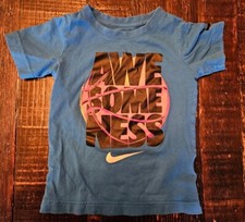 Nike Boys Awesomeness Shirt Size 4 XS 3-4 Years Old. 