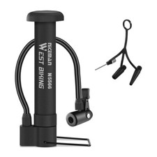 MTB Bicycle Pump 80 PSI Portable Mini Bike Tire Inflator Manual Hand Air Pump