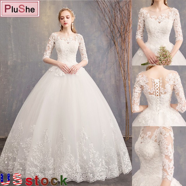 puffy wedding dresses