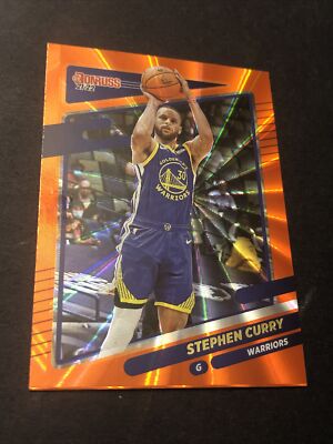 STEPHEN CURRY 2021-22 DONRUSS ORANGE LASER WARRIORS #68 NM-MINT | eBay