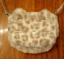 Claire's Club Kids Silver Kitty Purse