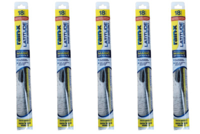 RAIN-X LATITUDE 18 INCH WIPER BLADE WATER REPELLENCY - CASE OF 5