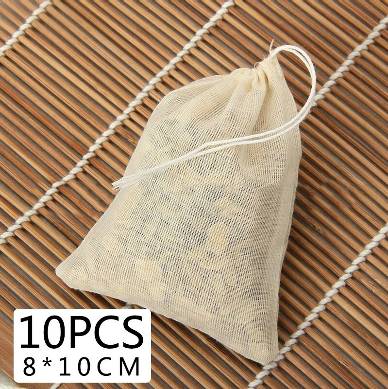 Custom muslin drawstring bags cheap