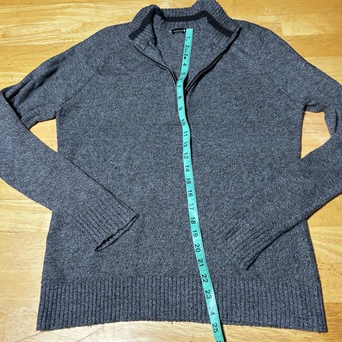 Smartwool Men's Small Ripple Ridge Half Zip Sweater Nylon Wool Blend - Picture 4 of 8