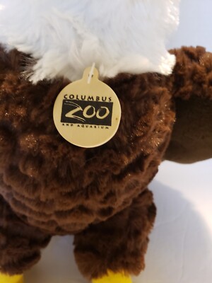 Wild Republic Bald Eagle Plush Stuffed Animal - Cuddlekins 8 Inches, Realistic Details - View #10