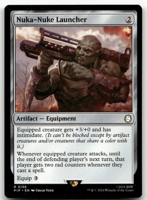 Nuka-Nuke Launcher #138 (NM) Fallout PIP Magic MTG