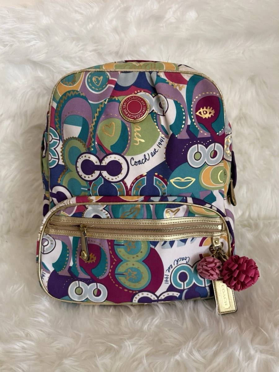 Coach Poppy Backpack Large Bags & Handbags for Women for sale | eBay