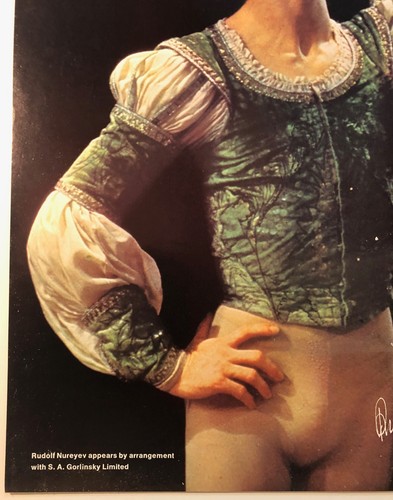 Nureyev Festival (1978) Window Card poster 20” x 12.5” Rudolf Nureyev ballet EXC - Bild 3 von 6